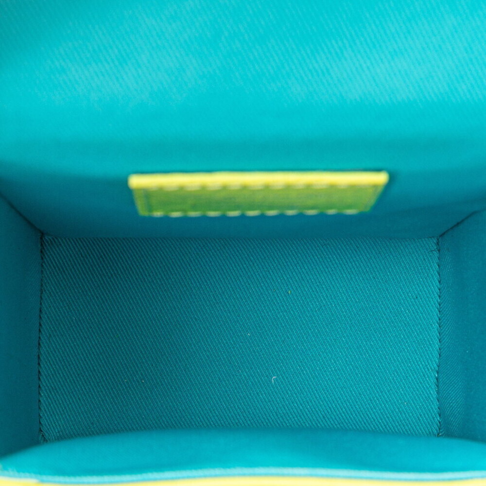 Louis Vuitton Playground Vertical Trunk Crossbody Bag Bum Yellow Blue - Picture 4 of 6